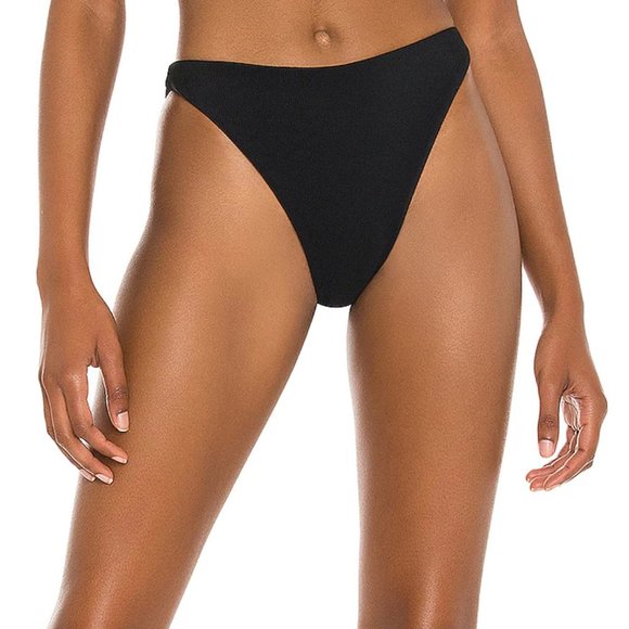 Lovers and Friends Ribbed High Waist Bikini Bottom - Picture 6 of 6